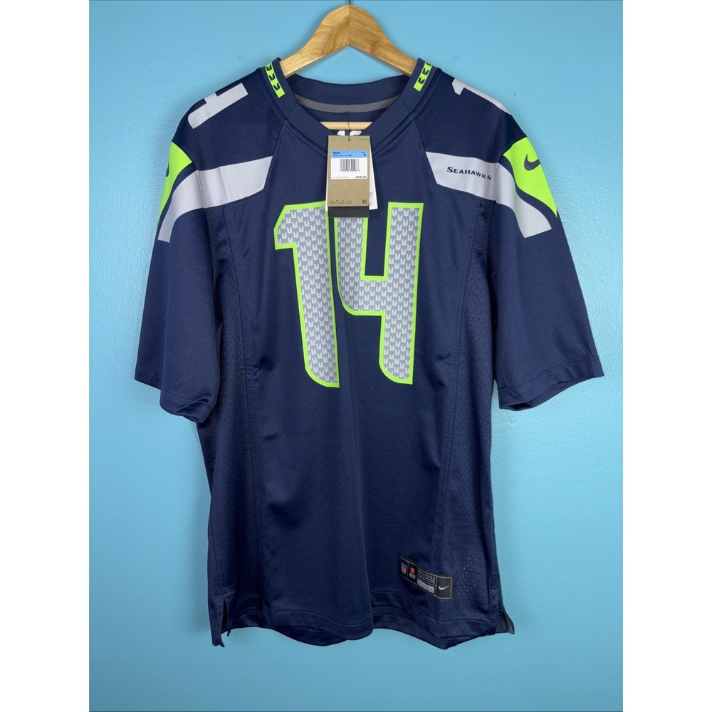 Nike Seattle Seahawks DK Metcalf Men's Blue Limited Jersey Size M $135 Football